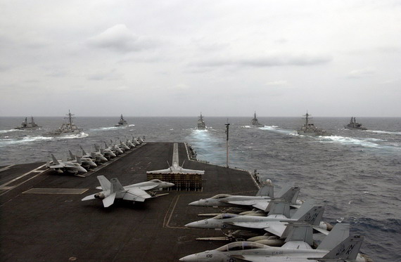中美海軍對峙臺海，歷史背景與現(xiàn)狀解析，中美海軍在臺海對峙，歷史背景與現(xiàn)狀深度解析