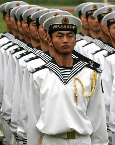 中國海軍軍服圖片，歷史、演變與特點，中國海軍軍服，歷史演變、特點詳解及圖片展示