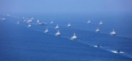 2018年中國海軍海上大閱兵，展示力量與榮耀，中國海軍海上大閱兵，力量與榮耀的展示